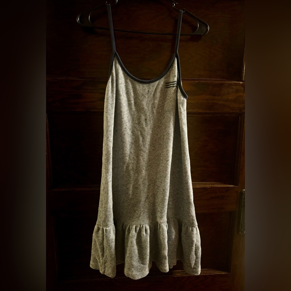 Sol Angeles Womens Anacapa Pique Tennis Dress in Indigo Sz L